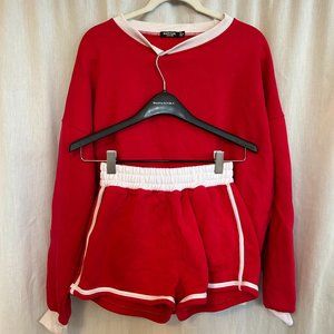 Sweatshirt + Shirt Co-ord Set